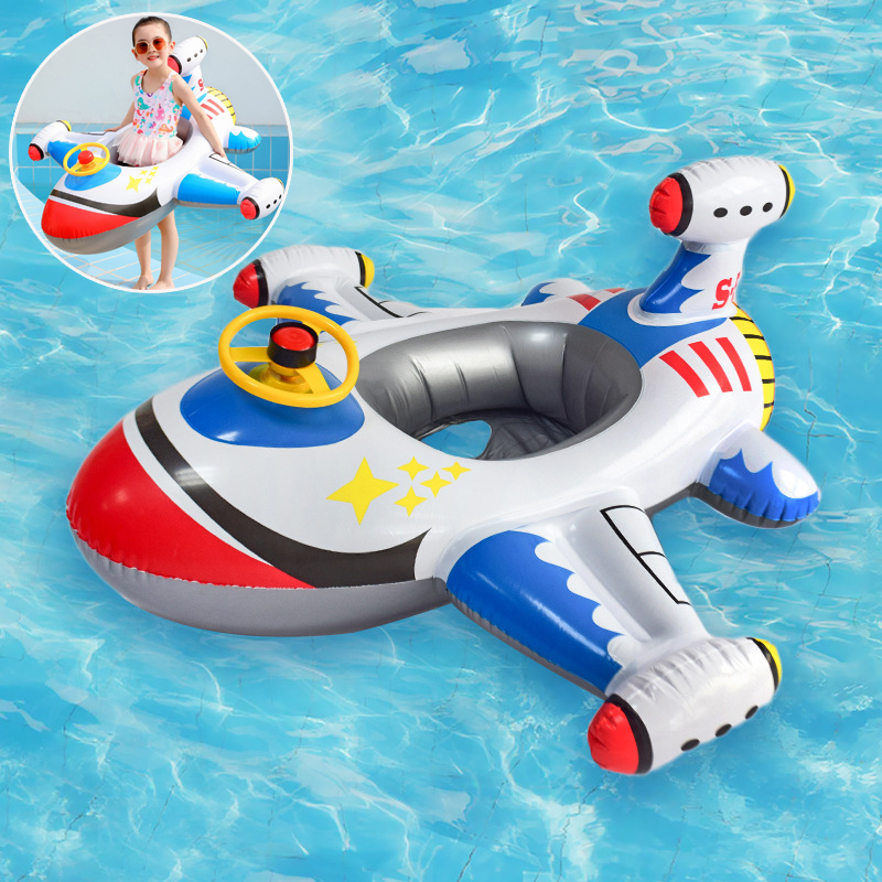Baby Swimming Floater - طفل السباحة دائرة طائرة تعويم بركة