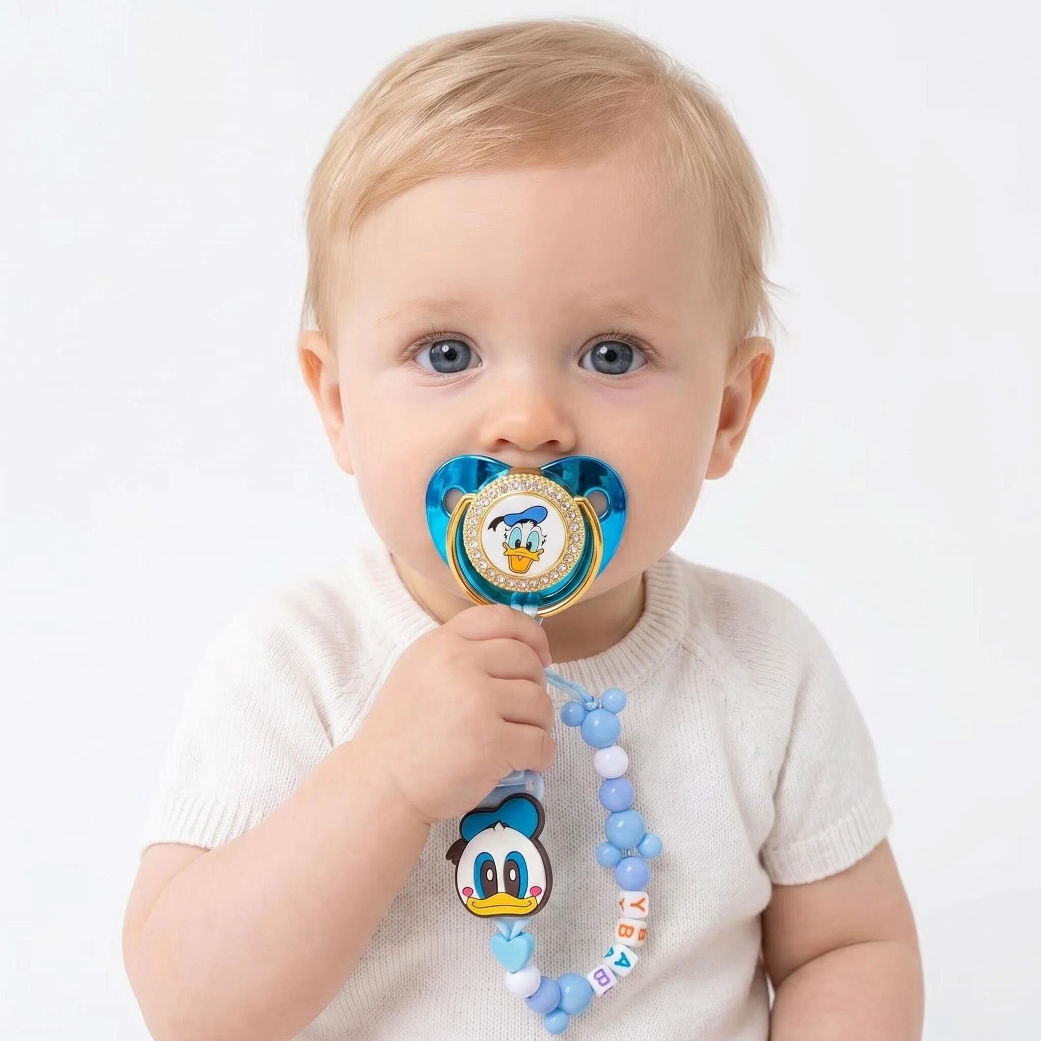 Baby Products Discount - مصاصة أطفال مطبوعة بشخصية دونالد داك