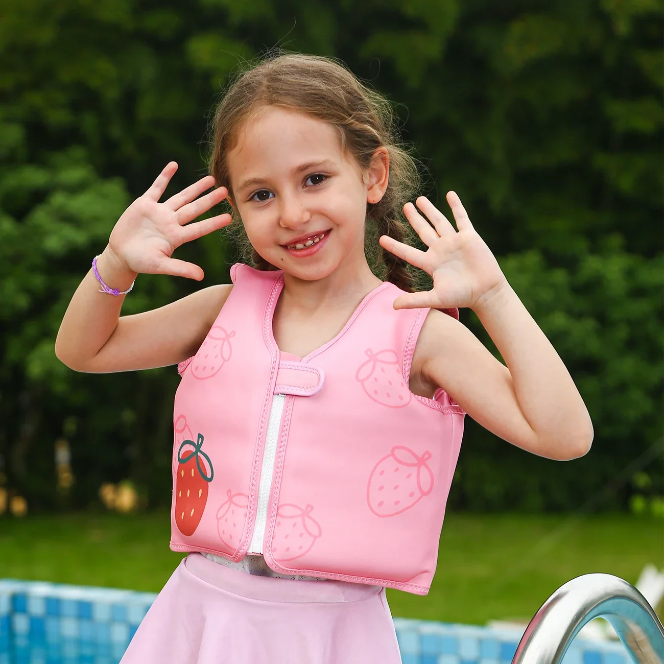 Baby Swimming Floater - حلقة عائمة بأكمام ذراع الطفل ،