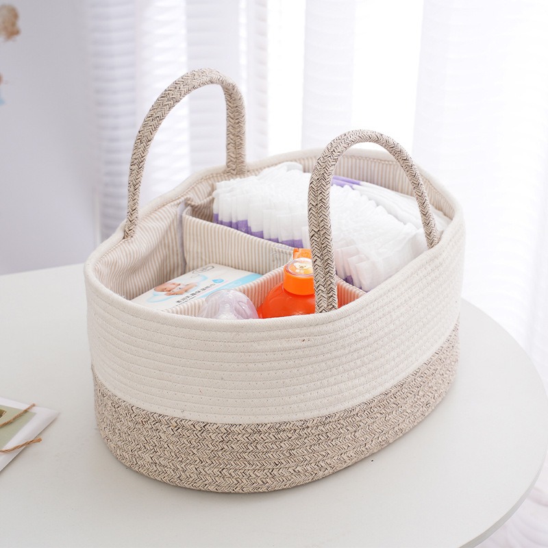 Diaper Bag Backpack - طوي حفاضات العلبة تنظيم القطن حبل