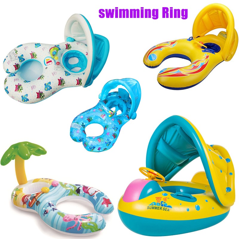 حلقة سباحة قابلة للنفخ للأطفال - مراجعة Baby Swimming Floater وسعره