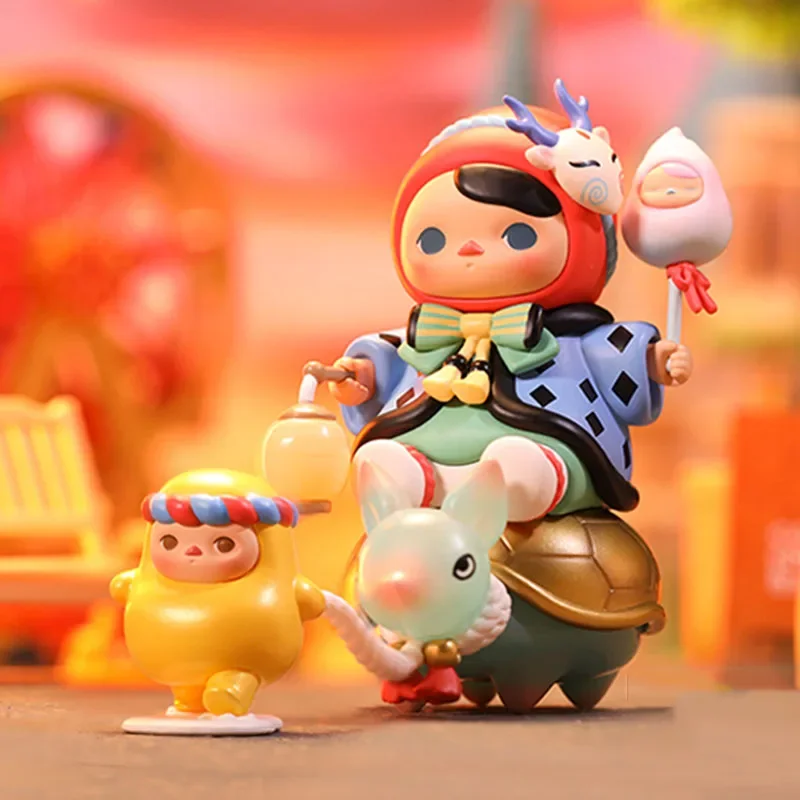 POP MART PUCKY سلسلة مهرجان ال - مراجعة Baby Products For Gift وسعره