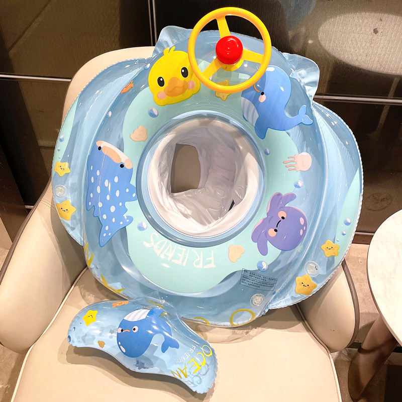 أنبوب حلقة سباحة قابل للنفخ لل - مراجعة Baby Swimming Floater وسعره