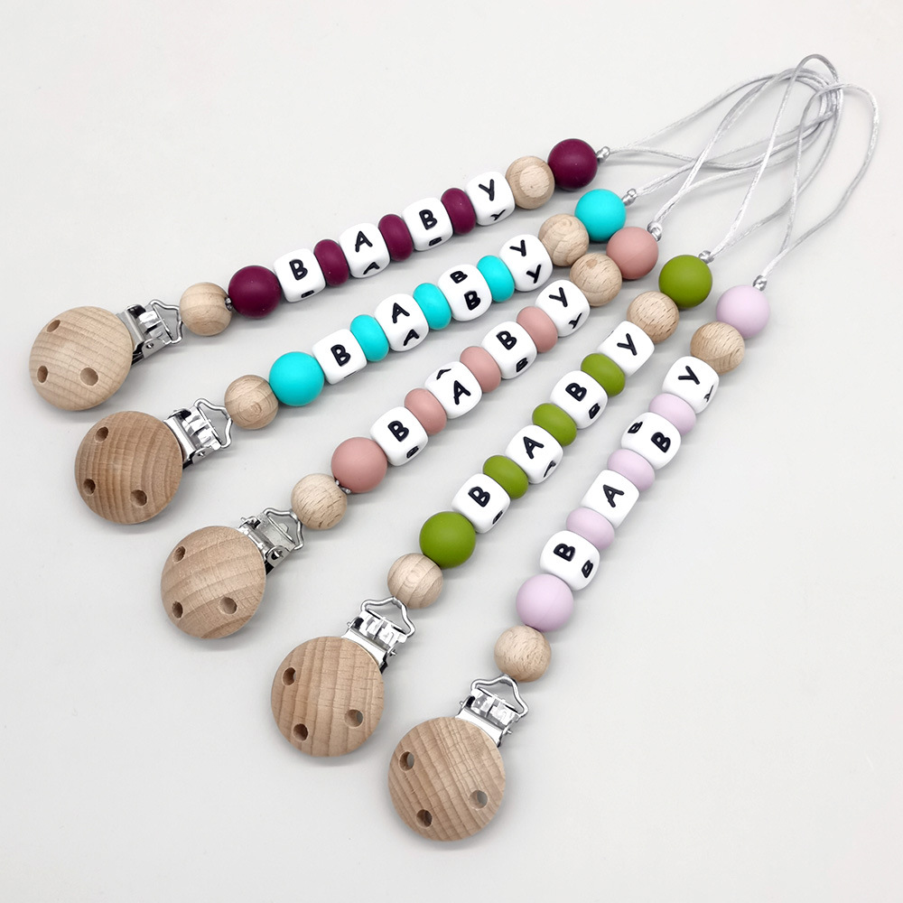 اسم مخصص مشابك مصاصة للرضع سلس - مراجعة Baby Products For Gift وسعره