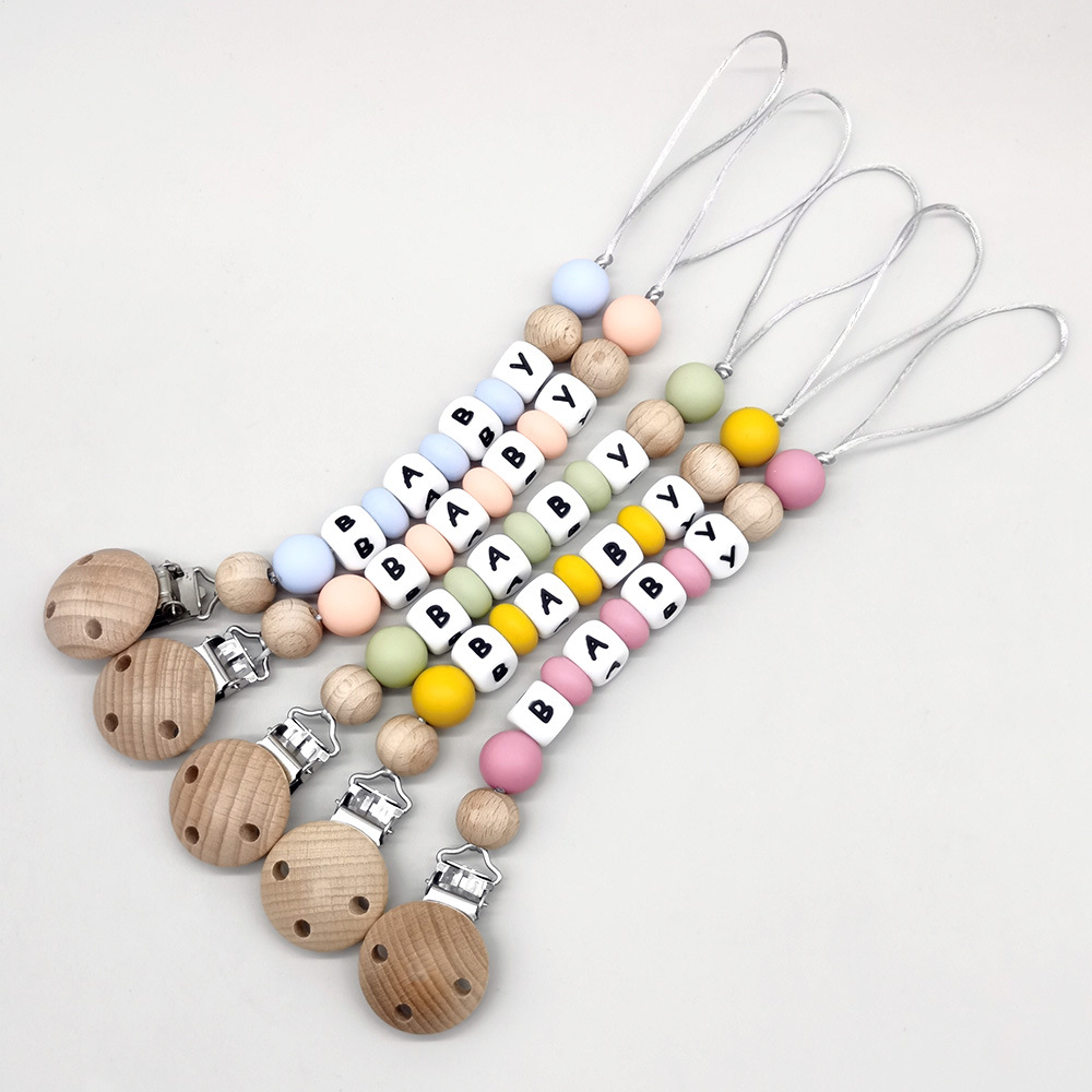 اسم مخصص مشابك مصاصة للرضع سلس - مراجعة Baby Products For Gift وسعره