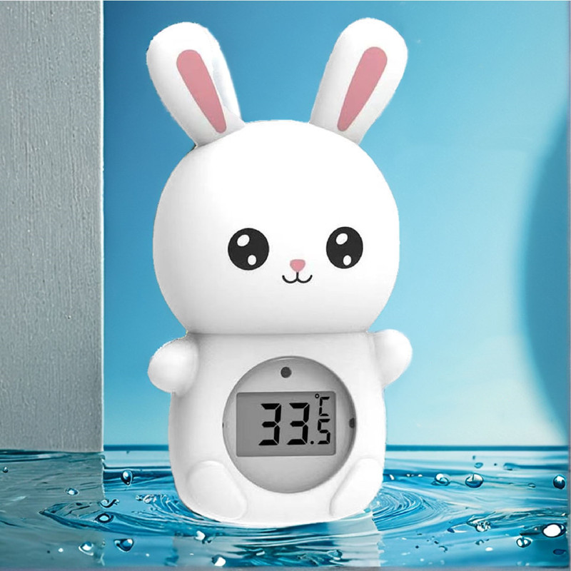 1 قطعة ميزان حرارة حمام الطفل  - مراجعة Baby Swimming Floater وسعره